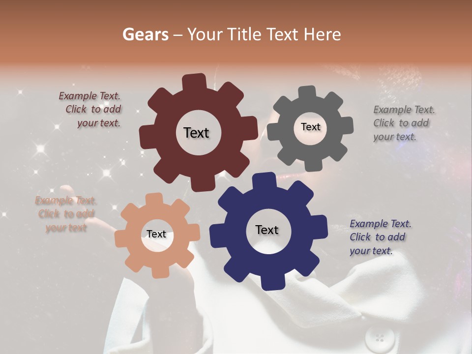 Clothing  Caucasian PowerPoint Template