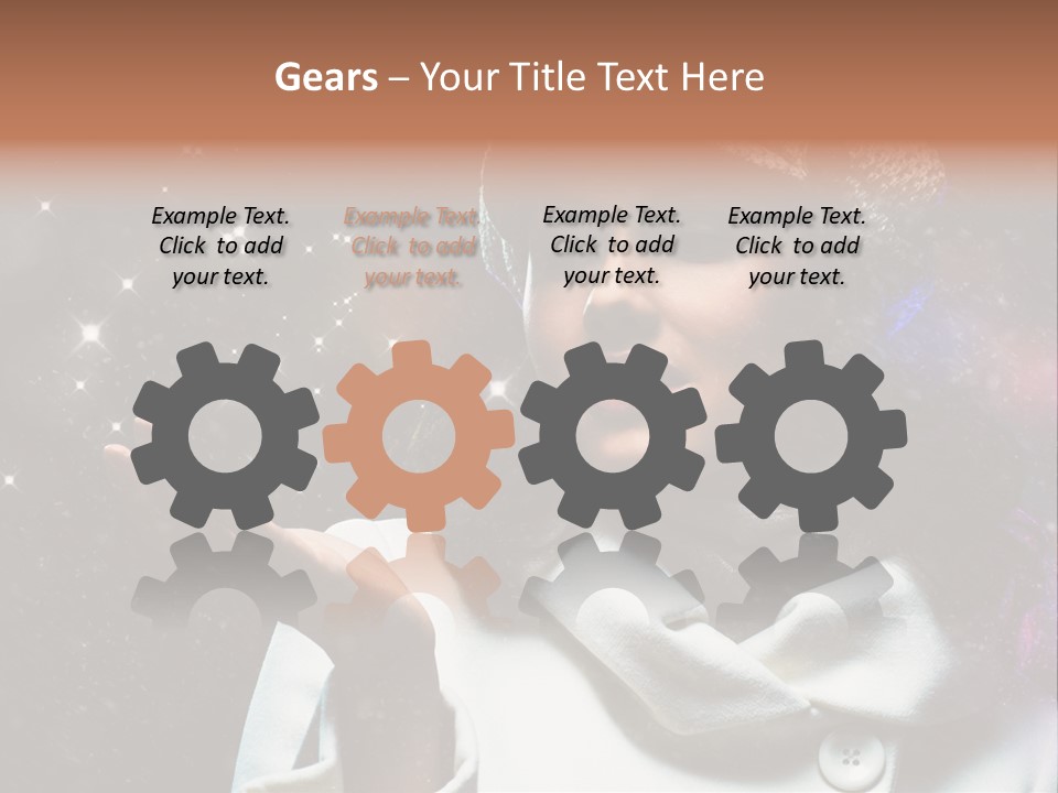 Clothing  Caucasian PowerPoint Template