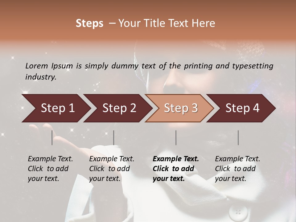 Clothing  Caucasian PowerPoint Template