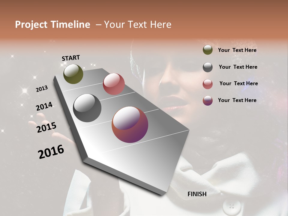 Clothing  Caucasian PowerPoint Template