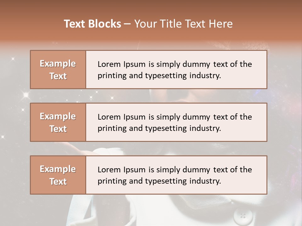 Clothing  Caucasian PowerPoint Template