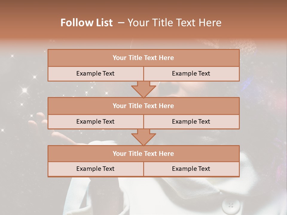 Clothing  Caucasian PowerPoint Template