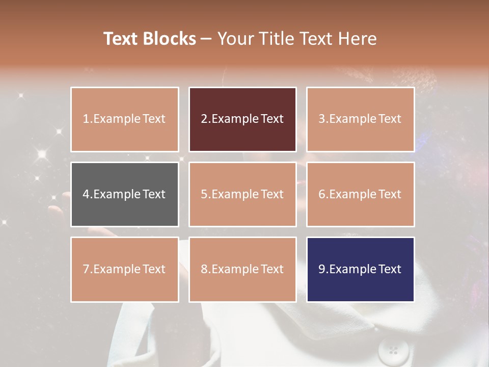 Clothing  Caucasian PowerPoint Template