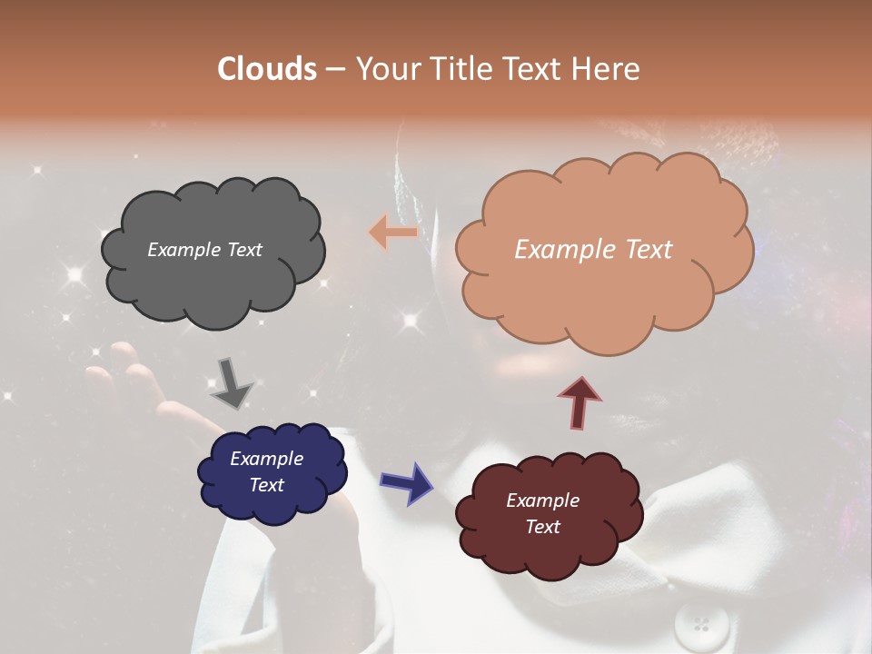 Clothing  Caucasian PowerPoint Template