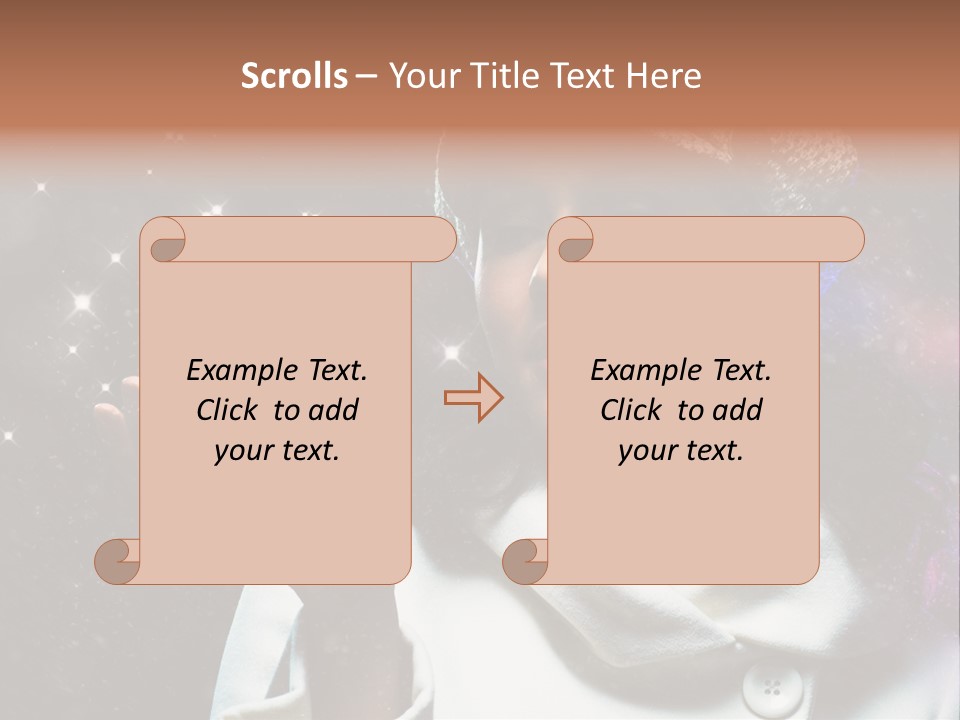 Clothing  Caucasian PowerPoint Template