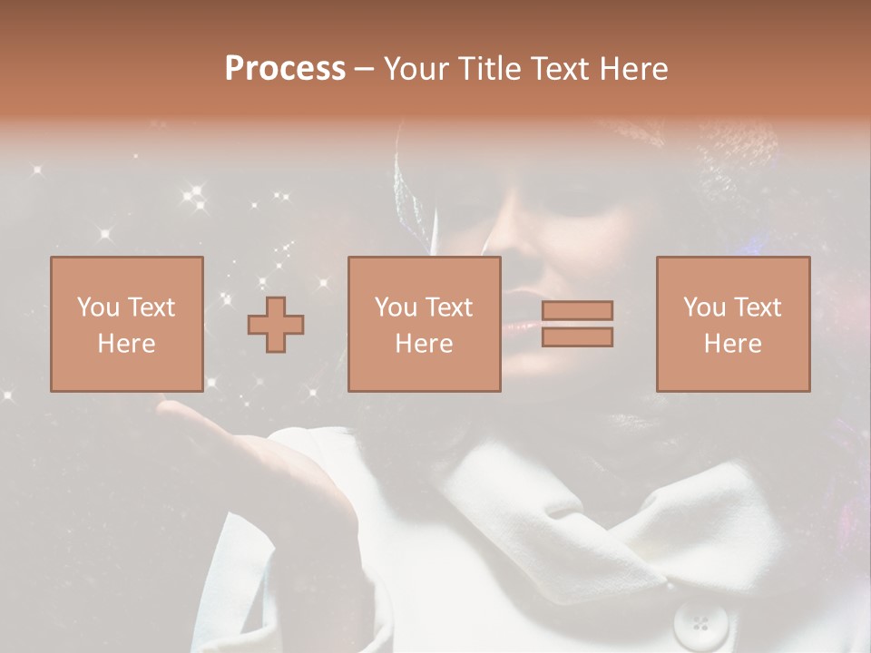 Clothing  Caucasian PowerPoint Template