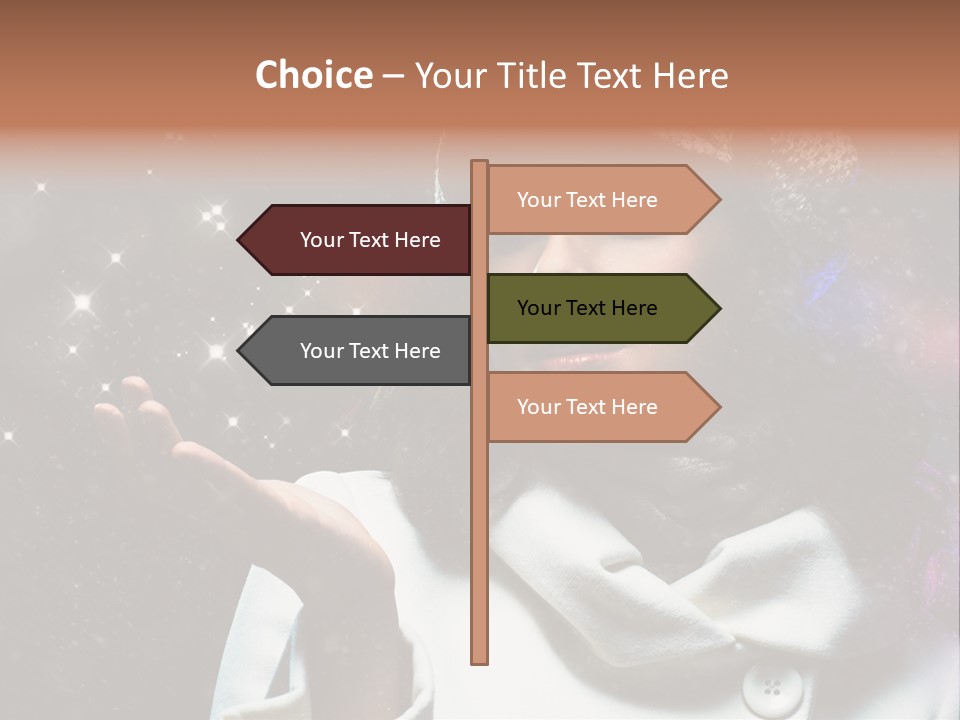Clothing  Caucasian PowerPoint Template