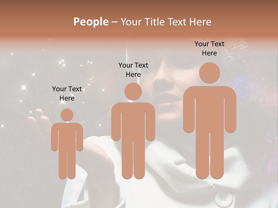 Clothing  Caucasian PowerPoint Template