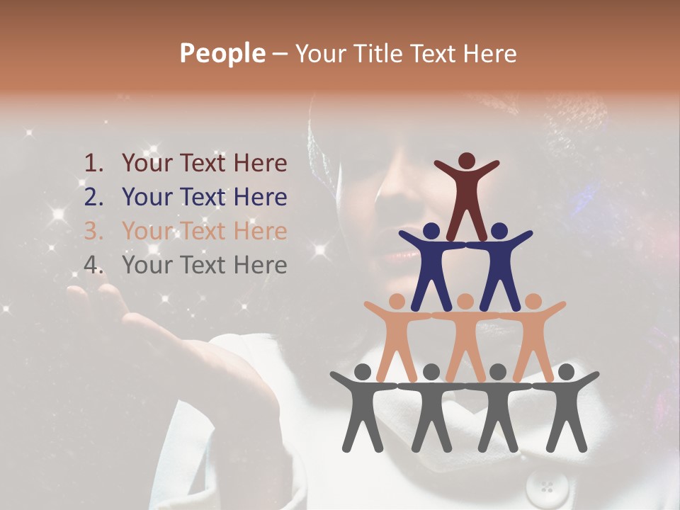 Clothing  Caucasian PowerPoint Template