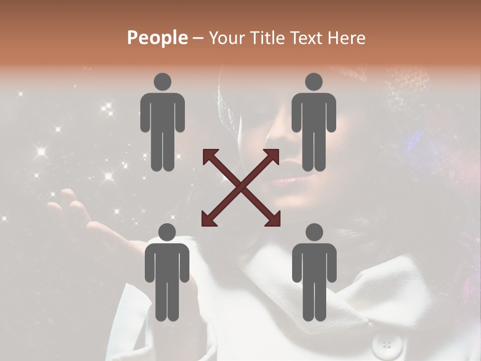 Clothing  Caucasian PowerPoint Template