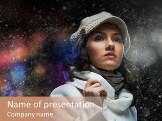 Enjoyment Human Head PowerPoint Template