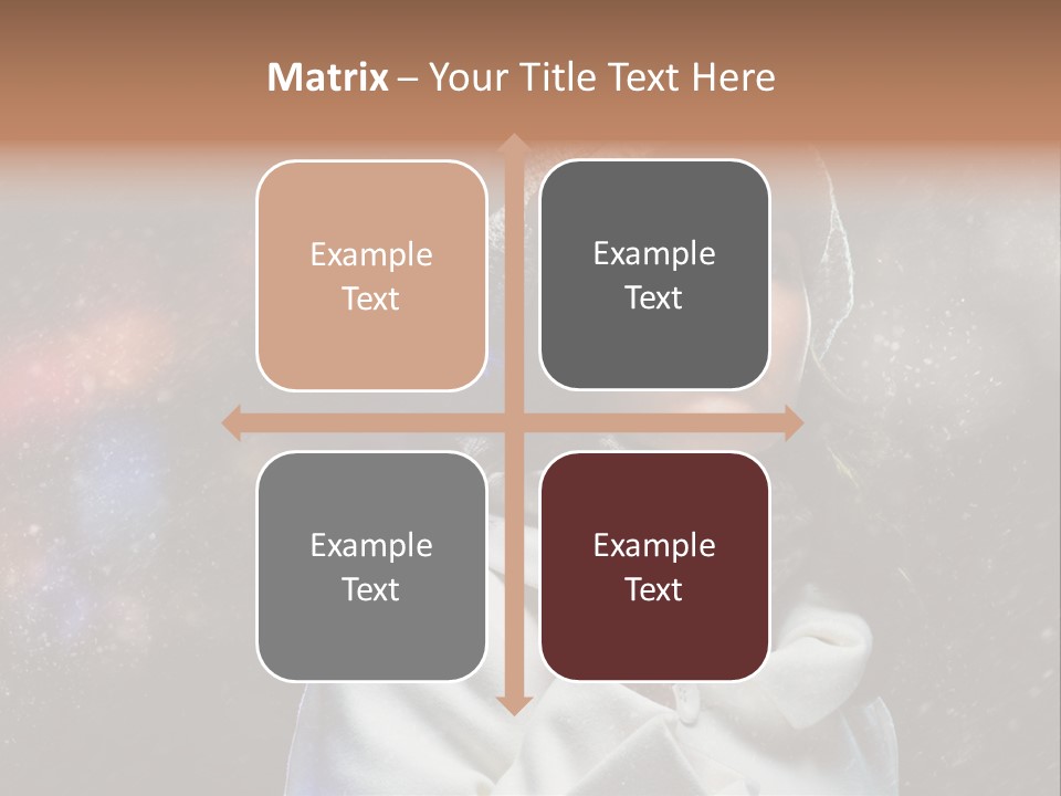 Enjoyment Human Head PowerPoint Template