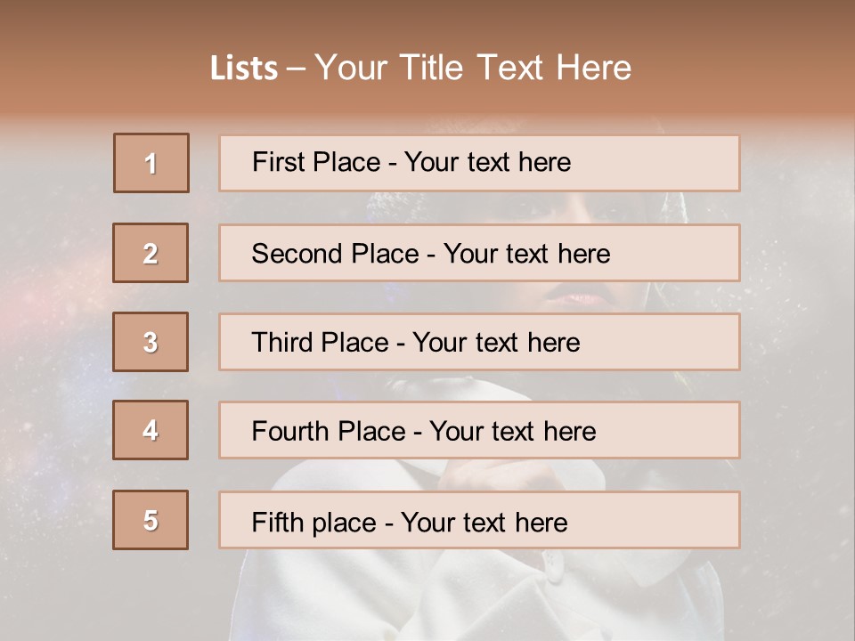 Enjoyment Human Head PowerPoint Template