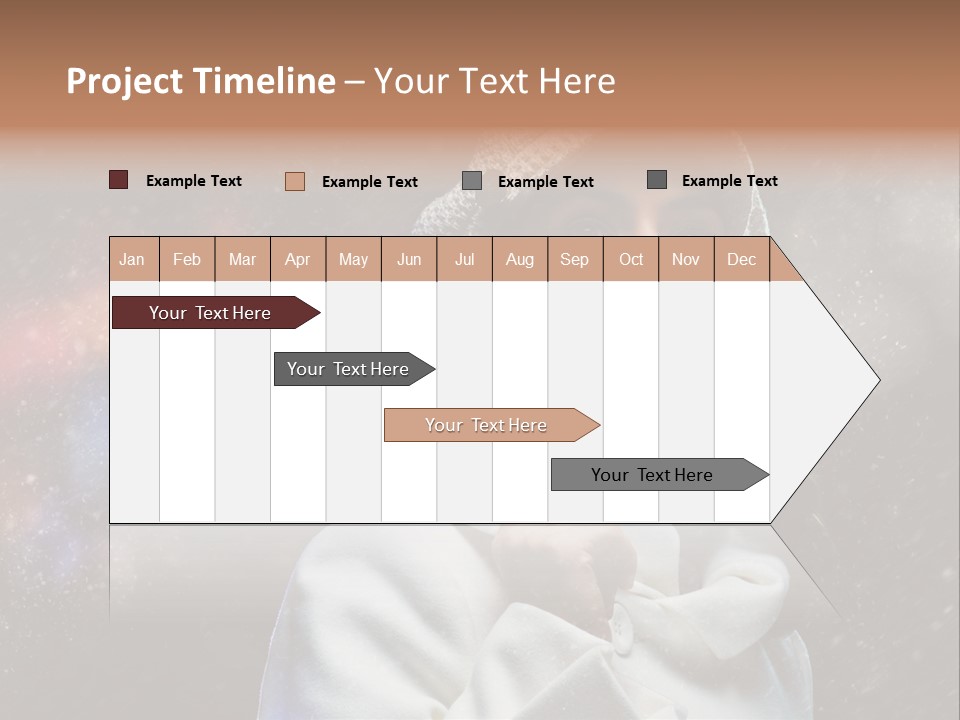 Enjoyment Human Head PowerPoint Template