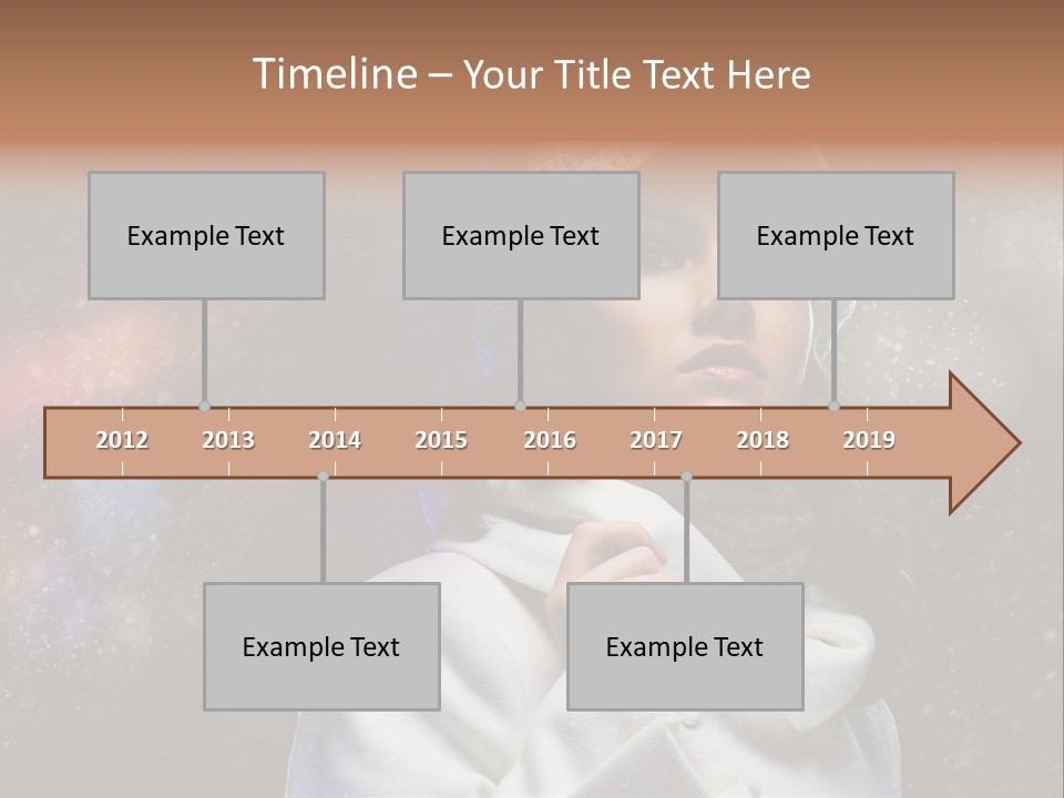 Enjoyment Human Head PowerPoint Template
