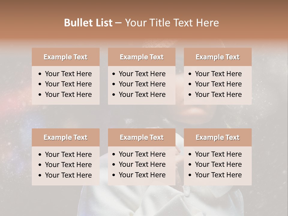 Enjoyment Human Head PowerPoint Template