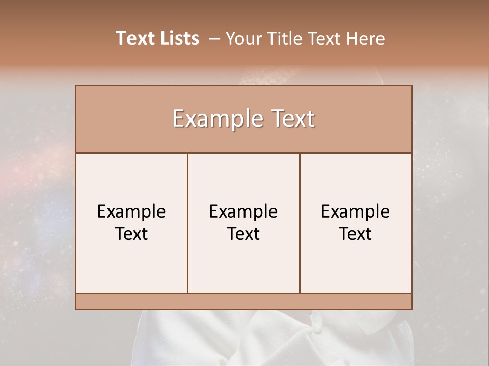 Enjoyment Human Head PowerPoint Template