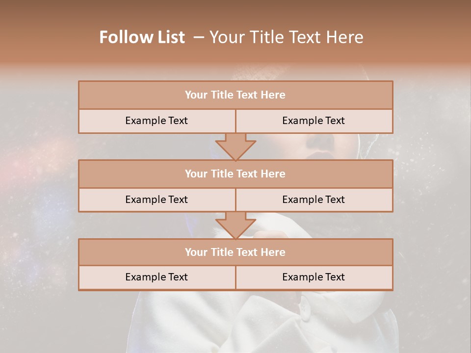 Enjoyment Human Head PowerPoint Template