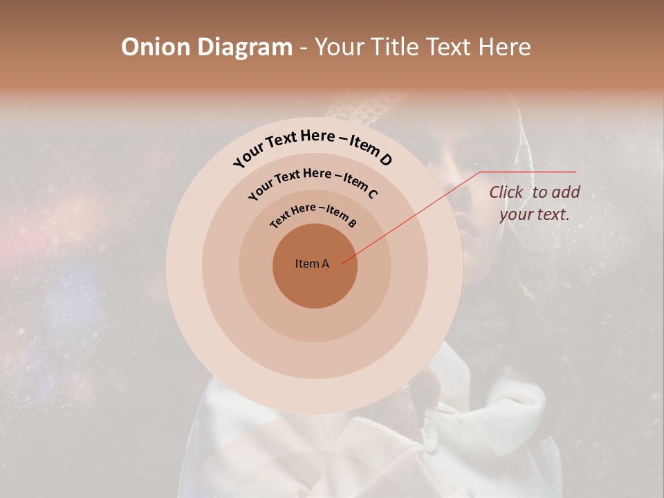 Enjoyment Human Head PowerPoint Template