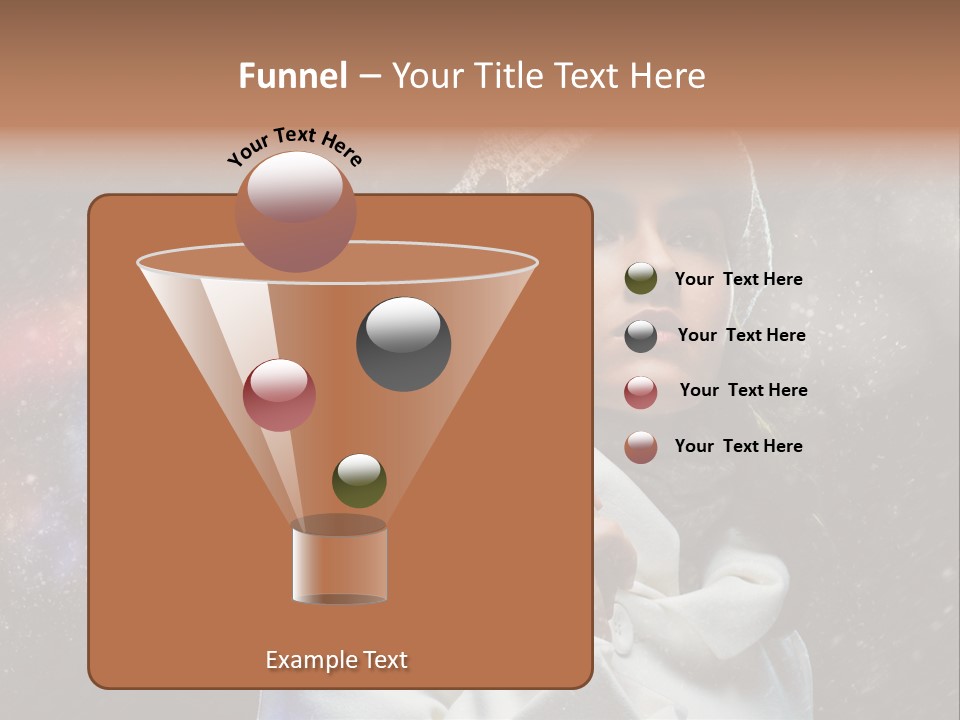 Enjoyment Human Head PowerPoint Template