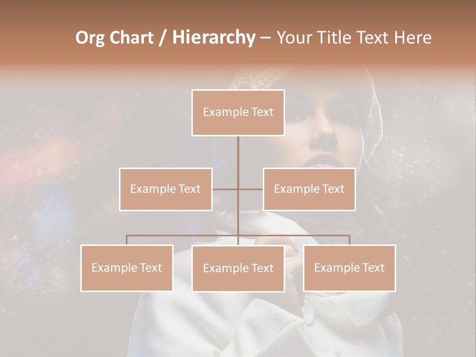 Enjoyment Human Head PowerPoint Template
