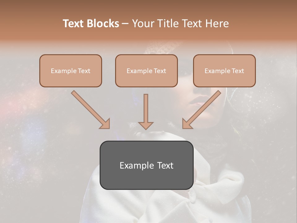 Enjoyment Human Head PowerPoint Template