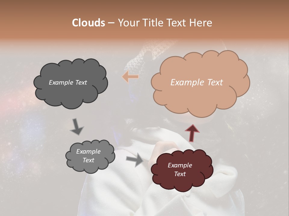 Enjoyment Human Head PowerPoint Template