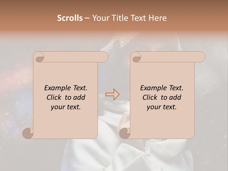 Enjoyment Human Head PowerPoint Template