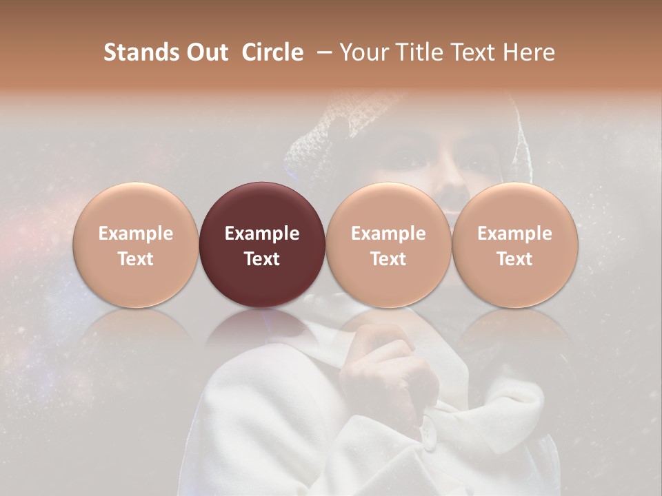 Enjoyment Human Head PowerPoint Template