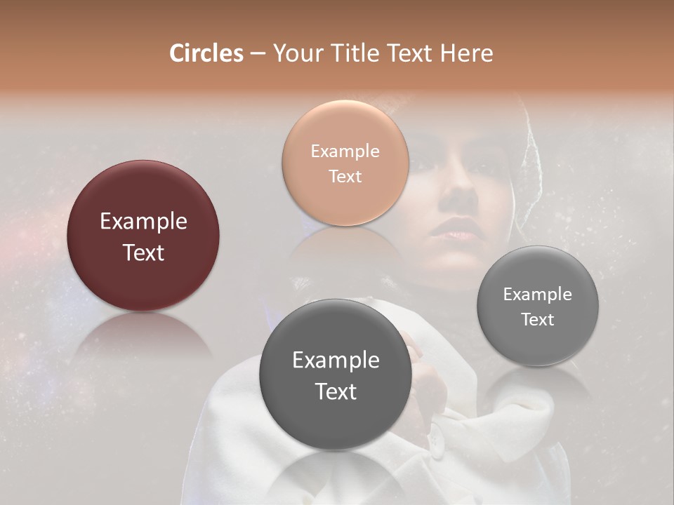 Enjoyment Human Head PowerPoint Template