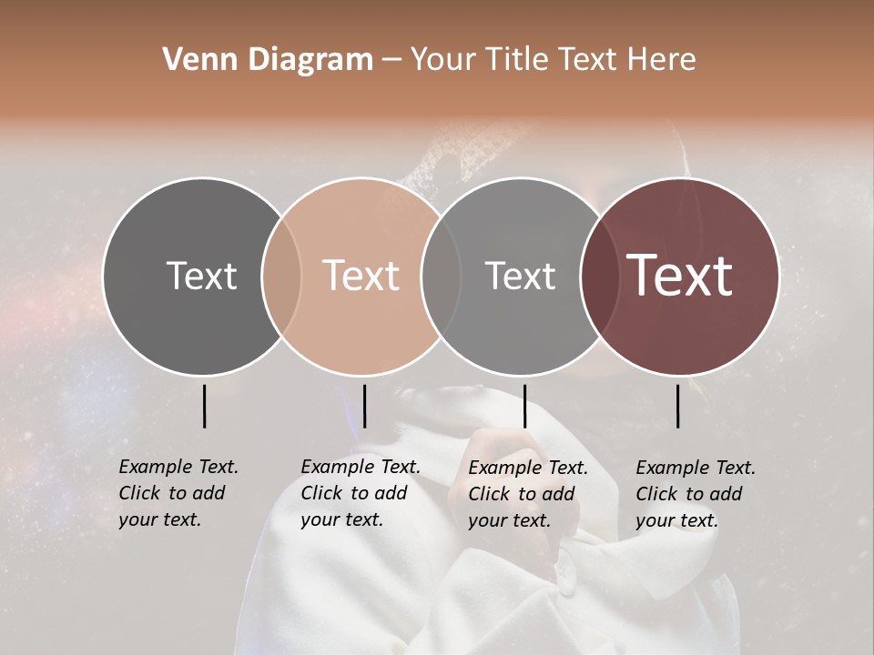 Enjoyment Human Head PowerPoint Template