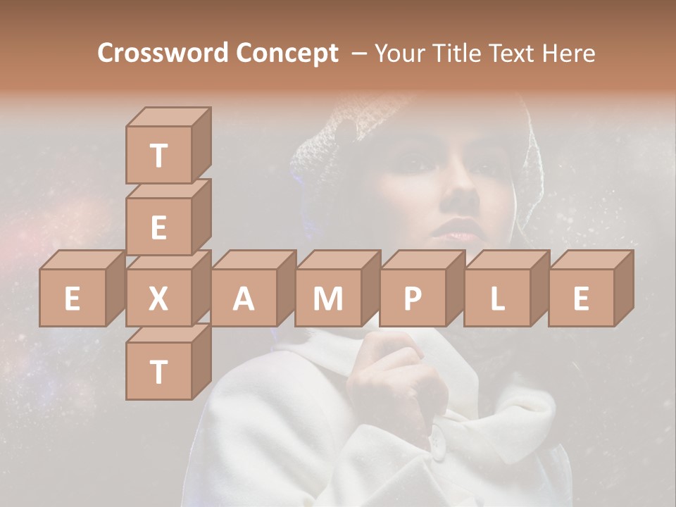 Enjoyment Human Head PowerPoint Template