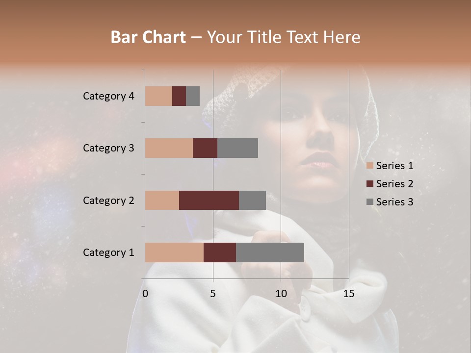 Enjoyment Human Head PowerPoint Template