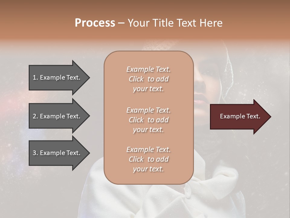 Enjoyment Human Head PowerPoint Template