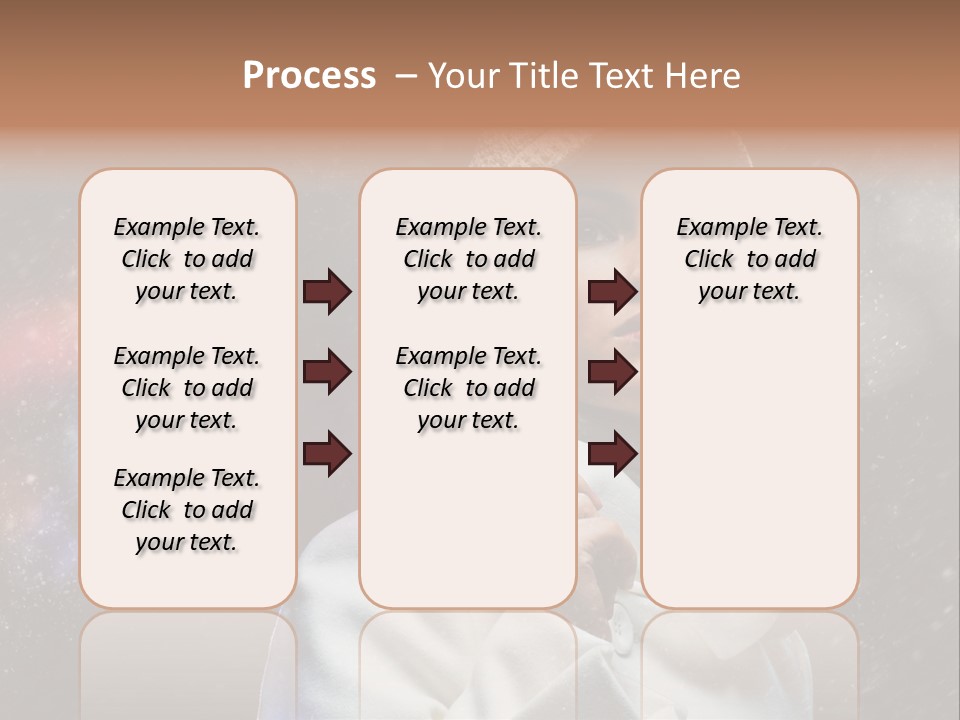Enjoyment Human Head PowerPoint Template