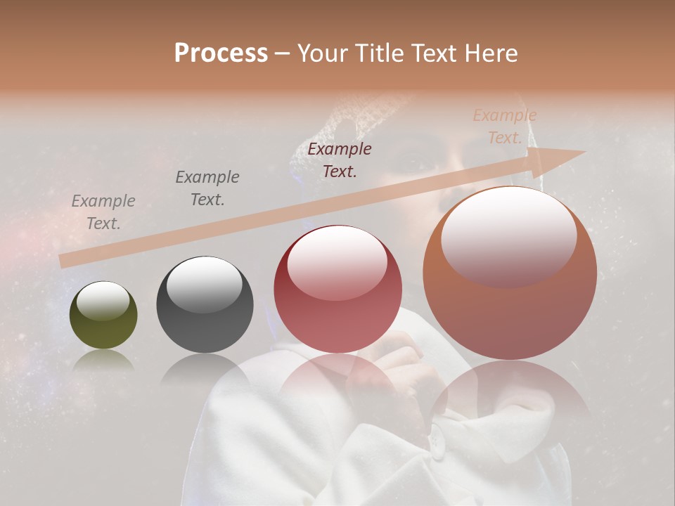 Enjoyment Human Head PowerPoint Template