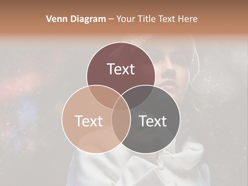 Enjoyment Human Head PowerPoint Template