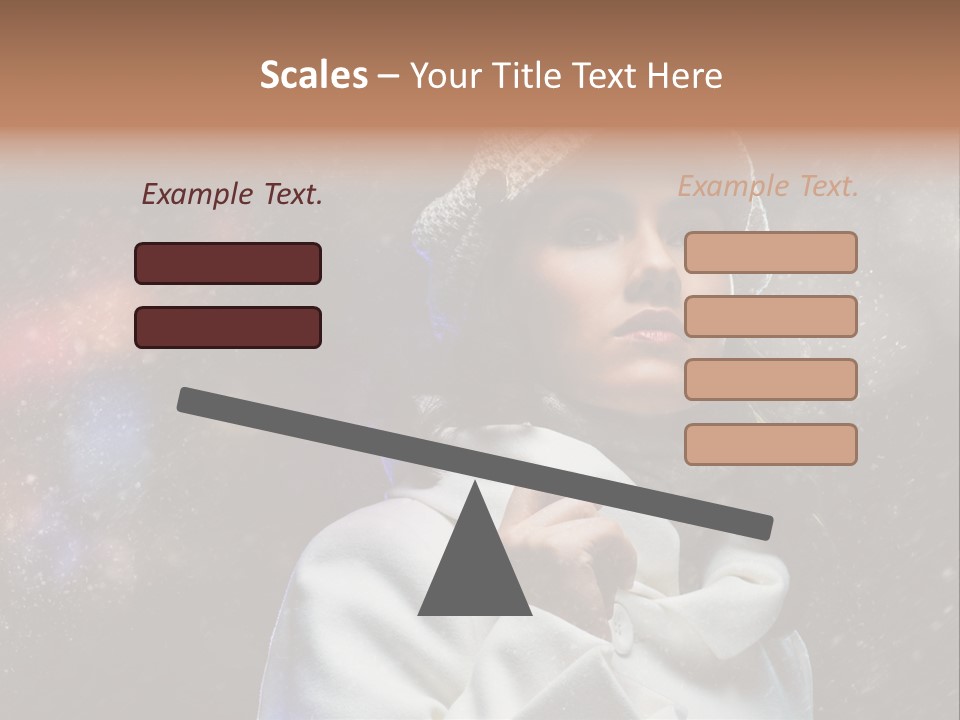 Enjoyment Human Head PowerPoint Template