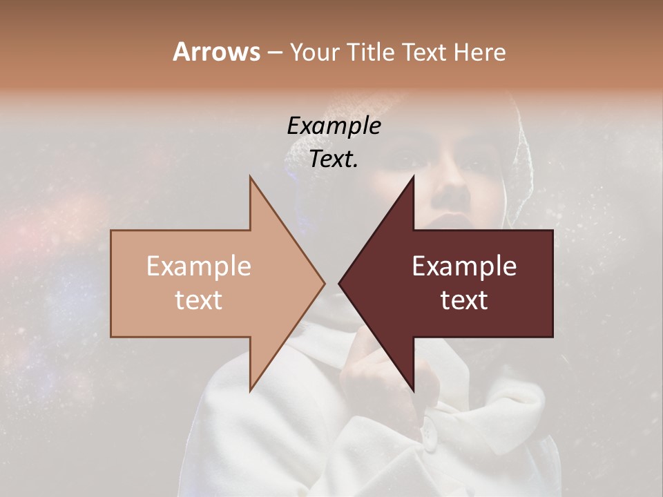 Enjoyment Human Head PowerPoint Template