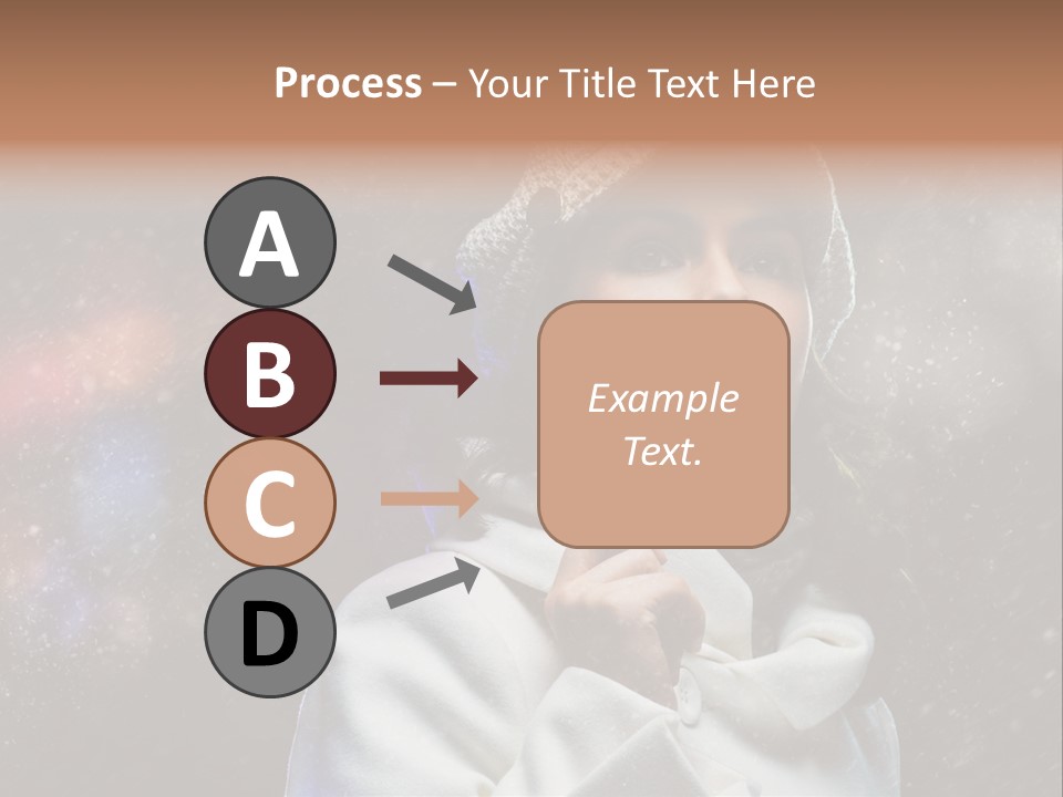 Enjoyment Human Head PowerPoint Template