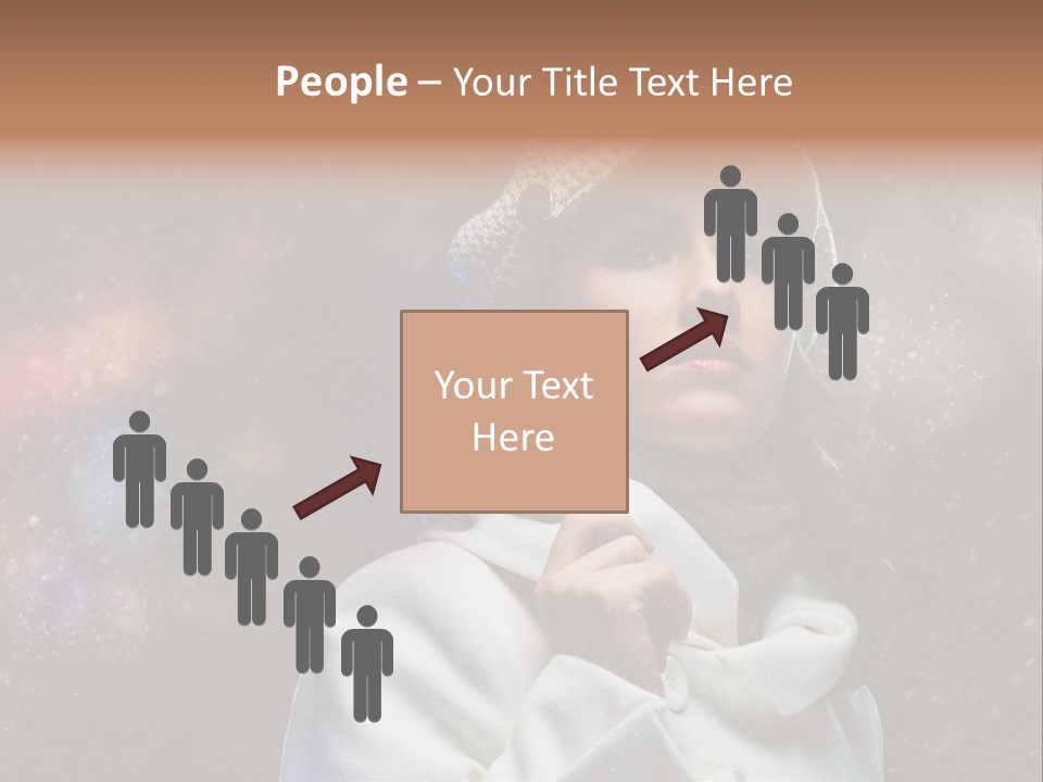 Enjoyment Human Head PowerPoint Template