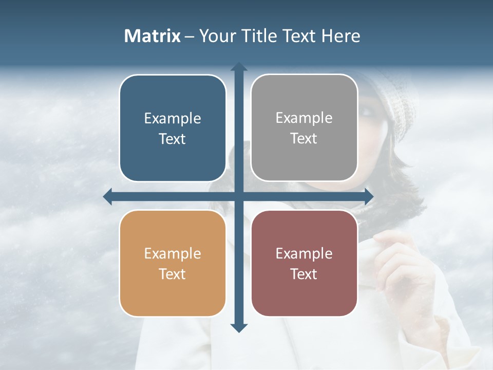 Leisure Frost Fashion PowerPoint Template