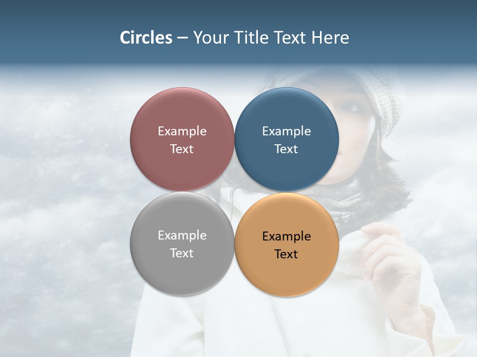 Leisure Frost Fashion PowerPoint Template