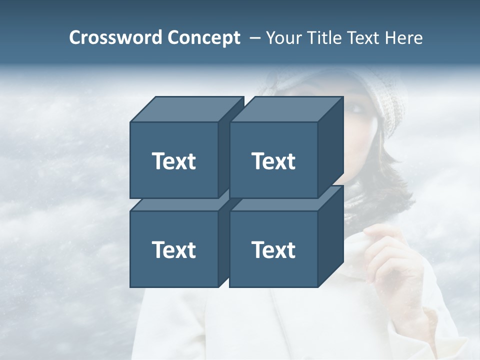 Leisure Frost Fashion PowerPoint Template