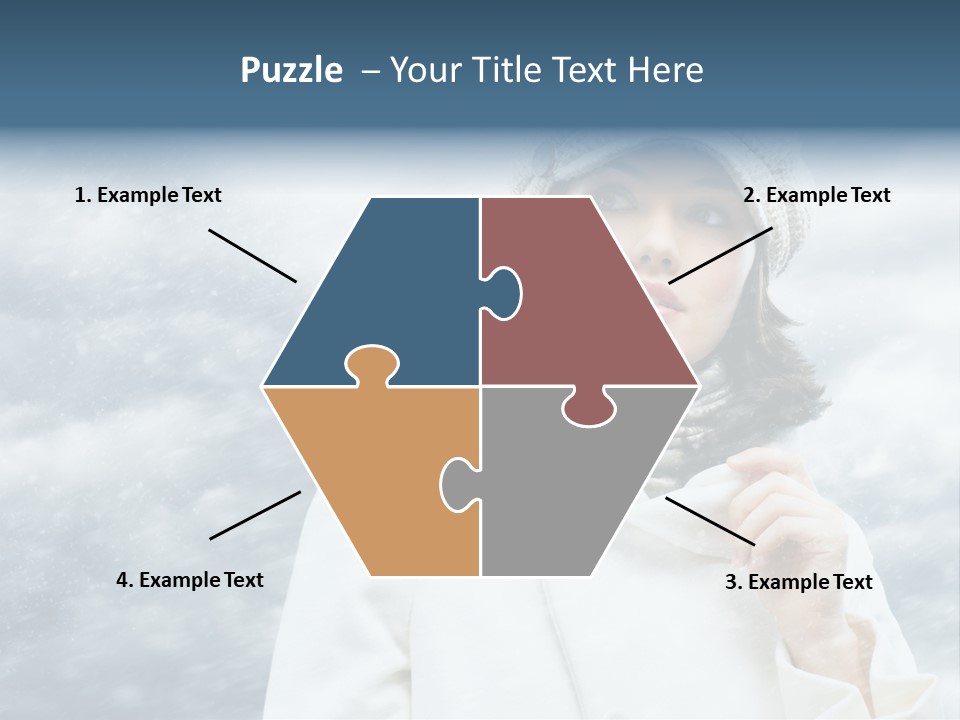 Leisure Frost Fashion PowerPoint Template