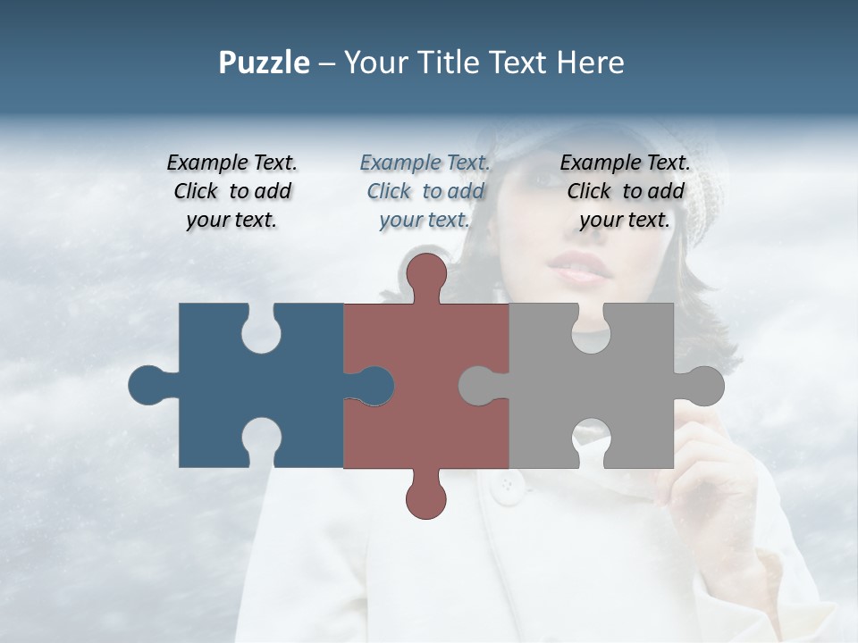 Leisure Frost Fashion PowerPoint Template