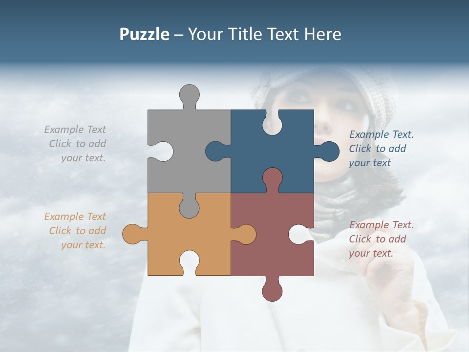 Leisure Frost Fashion PowerPoint Template