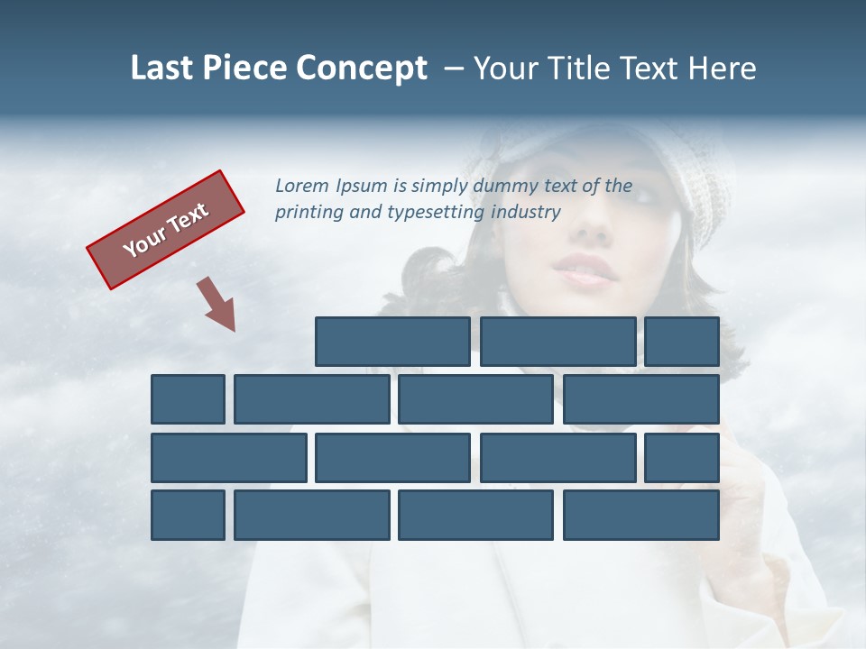 Leisure Frost Fashion PowerPoint Template