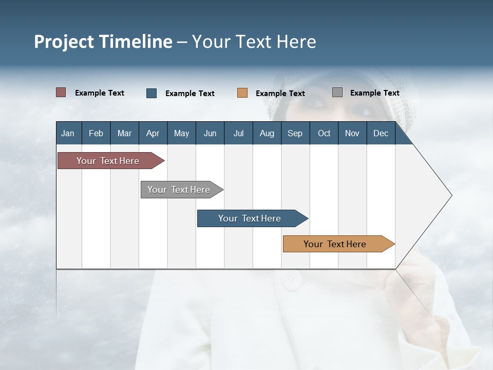 Leisure Frost Fashion PowerPoint Template