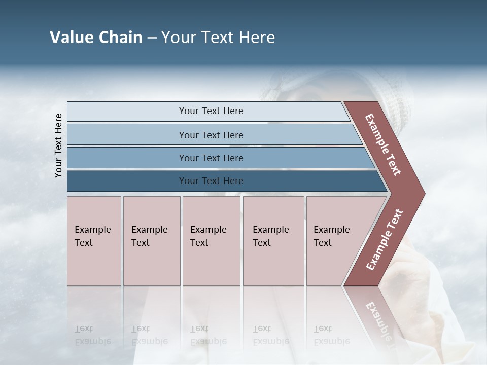 Leisure Frost Fashion PowerPoint Template